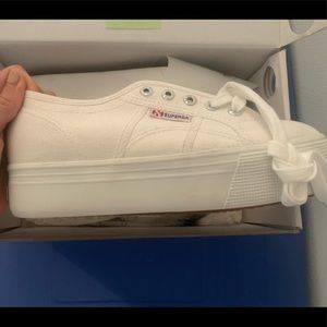 Superga platform sneakers!